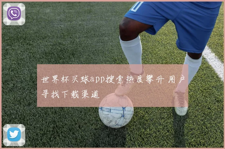 世界杯买球app搜索热度攀升 用户寻找下载渠道